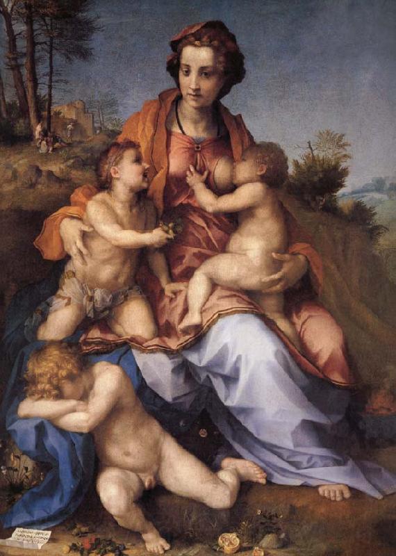 Andrea del Sarto,Andrea d Agnolo di Francesco dit La Charite Spain oil painting art